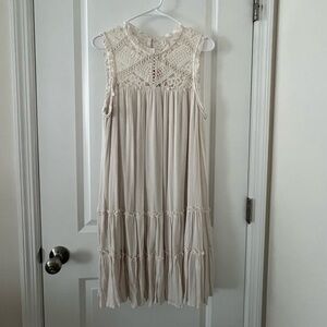 NWT Xhilaration Ivory Lace Dress